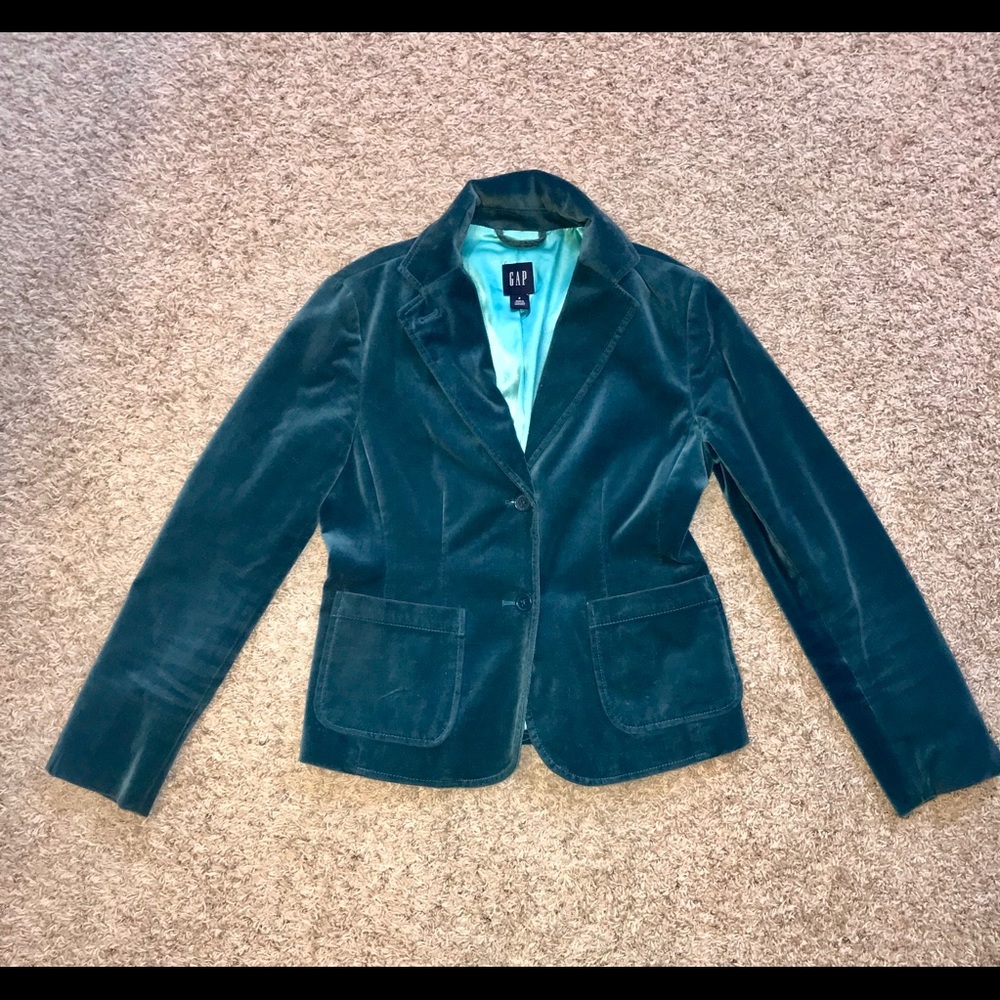 Gap Velvet blazer jacket